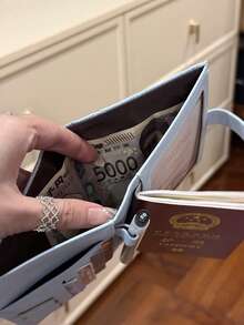 新款护照夹钱包旅行证件整理器票夹假日必需品假日旅行必需品旅行包旅行配件、旅行必需品、商务旅行必需品、学生返校用品和假日必需品、旅行证件收纳袋和国际旅行票夹 - 彩色 - 查看 8