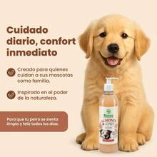 BIOMAA Shampoo Natural´s para Perros con Extracto de Avena y Aceite de Almendras – Ayuda con la Picazón, Hidrata la Piel y Suaviza el Pelaje – para Todo Tipo de Piel – 17.6oz/500mL - 1 - Ver 4