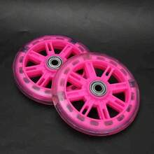 Vbest life - Rueda de entrenamiento para bicicletas de 12 a 20 pulgadas con soporte (rosa) - Rosa - Ver 7