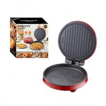 Máquina Hacer Pizza: Eléctrica Doble Cara Antiadherente Limpieza Fácil - Tipo de Enchufe A USA (110-127V) - Ver 4