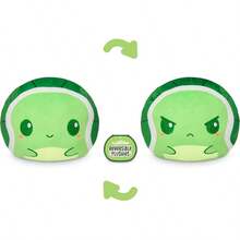 Teeturtle Twisted Cryptids Mothman Reversible Plushie 4" - Cute Kawaii Soft Stuffed Animal - 綠海龜 - 查看 4