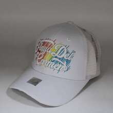 Gorra  Casual    Acrílico    Bordado - Blanco - Ver 5