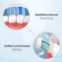 Replacement Toothbrush Heads For  Sonicare Electric Toothbrush Click-On Handles 10 Pack White (Blue, 1 Count (Pack Of 10)){Inchcolor_nameinch:InchBlueinch,Inchsize_nameinch:Inch1Count(Packof10)Inch} - Blue - View 8