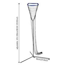 Shangmakel Blue Volleyball Training Net Frame Adjustable Height And Angle Volleyball Practice Net Volleyball Training Equipment Suitable For Indoor Outdoor Patios Gymnasiums Playgrounds Beaches Parks Family Backyards For Volleyball Practice - Blue - View 5
