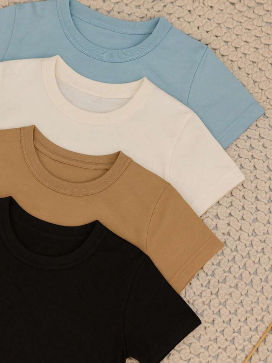 Young Boys T-Shirts - Camel - View 1