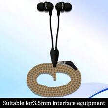 有线耳机，音乐智能手机耳机，高品质入耳式耳机，3.5mm插孔，电脑笔记本耳塞，通用圆孔设计。尼龙编织，HIFI高保真音质。 - 彩色 - 查看 16