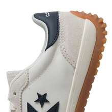 Converse 男女通用休闲跑步星形运动鞋 轻便舒适 A08262 - 米白色-白-黑色 - 查看 7