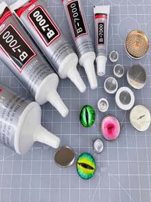 50ml/110ml B7000 Jewelry Glue, Transparent Seamless Needle Tip Glue For Jewelry Making, Gems, Pearls, Amber, Jade Pendant Repair, High Viscosity Clear Adhesive, Suitable For DIY Crafts