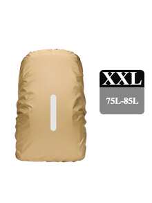 1件装尼龙银涂层户外旅行防水反光背包防雨罩,防水防尘罩,适用于户外徒步背包、行李箱。 - 彩色 - 查看 20