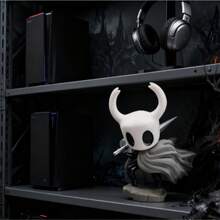 Mô hình cảnh chiến đấu Hollow Knight 2025 - Vũ khí đinh chính xác như trong game & Tư thế nhanh năng động | Diorama chi tiết vẽ tay | Đồ trang trí bàn chơi game/kệ sưu tầm | Món quà lý tưởng cho game thủ độc lập & người hâm mộ Hallownest - Đen và trắng - Xem 5