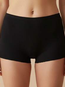 Faja Bóxer de Cintura Alta Acanalada Sin Costuras (Seamless) | Pack Individual | Efecto Vientre Plano y Control Suave | Transpirable y Confort Total para Uso Diario | Lencería de Soporte Invisible. - Multicolor XL/XXL - Ver 7