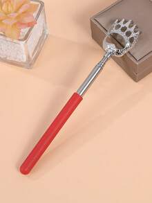 1/3/6pcs Bear Claw Stainless Steel Telescopic Back Scratcher, Portable Retractable Back Itch Reliever With Comfortable Rubber Handle, Perfect For Thanksgiving, Birthday And Christmas Gifts, Christmas Stocking Stuffers, Christmas Gifts, Birthday Gifts, Men's Christmas Stocking Stuffers, Men's Christmas Gifts - Multicolor - View 8