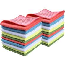 Microfiber Dish Cloth For Washing Dishes, 2025  Kitchen Cleaning Cloths, 5 Color Assorted 12Inchx12Inch 10 Pack - Assorted Color - View 5