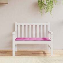 vidaXL Gartenbank-Kissen Rosa 120 X 50 X 4 Cm Oxford Stoff - Red - View 1