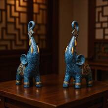 A Pair Of Blue Elephants