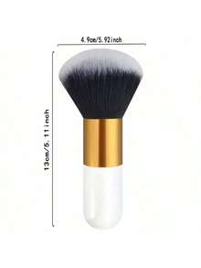 1, Tay cầm thoải mái, Chuyển màu hồng, Lông mềm, Sơn, Cọ phấn má hồng, Cọ phủ bụi móng tay, Dụng cụ trang điểm, Năm mới, Ramadan, Làm đẹp ngày lễ - Nhiều màu - Xem 3