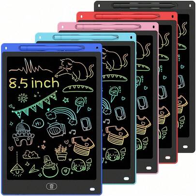 Tableta de escritura LCD de 8 pulgadas, tableta de dibujo Digital, almohadillas de escritura a mano, tablero electrónico portátil para garabatear para niños