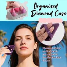 10 Pcs Premium Sponges Foundation - Sponge Set With Finger Puffs Multi - Purpose Use, Travel Essential Daily,Cheap,Valentine's Day,Cheap Items,Travel,Travel Essential,Room Decor,Valentine's Gift,Cheap Stuff,Room,1 Dollar Items,Vacation Essentials,Gifts For Women,Bedroom,Valentine,99 Cent - Diamond - View 8