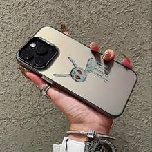 Funda de teléfono del rapero Drake para 17 16E 16 15 14 13 12 11 Pro X XR XSMAX 8 Plus, anti-caída, parte trasera esmerilada, funda de smartphone deüino, funda de teléfono de boxeo, fundas de teléfono, funda práctica 17 17promax - Negro - Ver 4