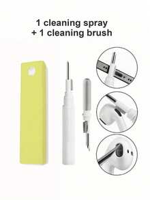 Scratch-Free Screen Cleaning Solution 15ml Cleaner Spray Bottle With Microfiber Cloth Streak-Free For All Phones, Laptop And Tablet Screens,Portable Screen Cleaner Kit,Display Cleaner For Car Display, Smartphone And Tablets, Portable Screen Cleaner Kit