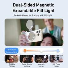 TELESIN TELESIN Fun Shot Magnetic Phone Camera DSLR Style Shutter Grip For IPhone & Android With Detachable Wireless Shutter Button 1/4" Screw Comfort Ergonomic Camera Grip Handle Holder