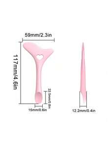 4-Piece Eyeliner Template Set, Waterproof Mascara Shield Eyeliner Template, For Eyelashes/Eyebrows/Lips, Reusable Silicone Eyeliner Tool, Women's Eyelash Protection Makeup Tool.,Cheap,Stocking Stuffers,Makeup,Makeup Tools,Cheap Stuff,Gifts,Gifts For Women,Christmas Gifts