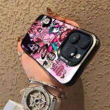Funda para 17 16e 16 15 14 13 12 11 Pro X XR XSMAX 8 Plus personajes clásicos de terror Halloween antideslizante mate funda personaje horror obra arte espeluznante temática navidad Christmas regalo coleccionista - Negro - Ver 3