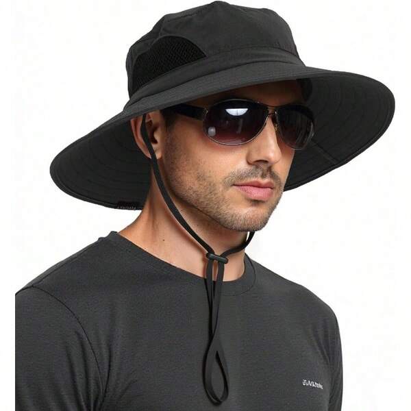 Sun Hat Wide Brim UV Protection For Men And Women Waterproof Foldable Bucket Hat For Fishing Hunting Hiking Camping And Outdoor Adventures