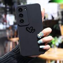 Funda de Teléfono de Lujo Mate para Samsung Galaxy S24 Ultra S23 Plus S22 + S21 S20 FE S10 A72 A54 5G A53 A52 A52S A15 A14 A13 A12 A22 A21S A51 A33 A32 A23 5G GT7 Funda Protectora de Silicona Suave a Prueba de Golpes, Adecuada para Chicos y Chicas - Colores mixtos - Ver 6