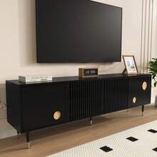 Television Stands & Entertainment Centers - Black - View 4