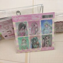 1pc - 2025 New Arrival - Bedside Desk Decor - Desktop Collection - Desk Decor Gadget - Versatile Decor Accessory - High-Quality Sticker - Character Anime Girl ID Photo Sticker - Phone Case Decor Sticker - INS Background Decor - DIY Planner Material - Stitch Toys, Travel Toys, Classroom Fidget Toys, Mini Stuff, Bath Toys, Christmas Stationery, Stress Ball - Birthday Gift, Christmas Gift, Christmas Eve Gift, Perfect Gift, Gift, Toys, Games - Multicolor - View 3