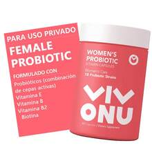 VIVONU Probióticos femeninos, mezcla de probióticos y probióticos de lactobacillus, 60.000 millones de cfu, 18 cepas, ayudan a la salud femenina, mejoran la inmunidad, la digestión, el intestino, promueven olores y flora saludables - 3 botellas - Ver 11