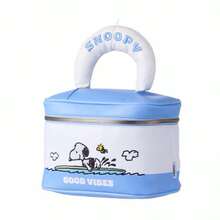 Miniso Snoopy Ocean Diary Series Handheld Makeup Bag, Scratch-Resistant Nylon Material, Wide Handheld Strap Pressure-Relief Design, Snoopy 3D Print, Preferred For Gifting & Personal Use (1 PC) - Multicolor - View 7