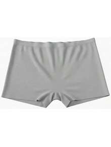 Faja Bóxer de Cintura Alta Acanalada Sin Costuras (Seamless) | Pack Individual | Efecto Vientre Plano y Control Suave | Transpirable y Confort Total para Uso Diario | Lencería de Soporte Invisible. - Multicolor XL/XXL - Ver 4