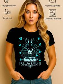 Hollow Knight Shadow Bench Basic Unisex T-Shirt 100% Premium Cotton – Men's And Women's | Casual, Streetwear, Plus Size, New Arrival With Immediate Shipping In Various Colors - 黑色 - 查看 3