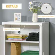 HOMCOM Classeurs - Blanc - Voir 6