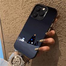 Funda de diseño de muñeco de nieve IMD para iPhone 16Pro Max/15Pro Max/14/13/12/11/Xs/Xr/X/7/8/6S/Mini/Plus/Pro Max/Se, perfecta como regalo de Pascua o cumpleaños para tu pareja, amigo o para ti mismo. - Colores mixtos - Ver 7