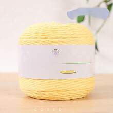 1 Roll/100g Soft Premium Yarn, 16-Ply Medium Thickness - Pastel Colors (Pink, Purple, Yellow, White) - Perfect For Knitting Scarves, Gloves, Sweaters, Hats, Bags And DIY Crafts, Handmade Yarn | Pastel Yarn | Soft Texture - Multicolor - View 29