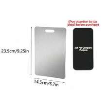 1 Piece Antibacterial Stainless Steel Cutting Board, Double-Sided Chopping Board For Home Kitchen - Multicolor - View 13