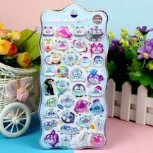 3D Embossed Rainbow Cartoon Animal Stickers, Cute Handmade Stickers For Rewards, Phone, Water Bottle Decals - Multicolor - View 3