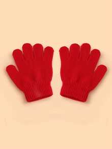 6 Paar Baby Einfarbige Gestrickte Fäustlinge Set, modisch einfach vielseitig unisex Baby Fingerlose Handschuhe, weich bequem atmungsaktiv, geeignet für tägliches Kombinieren, zum Warmhalten im Herbst/Winter, toll als Geschenk zu Thanksgiving, Weihnachten, Geburtstag