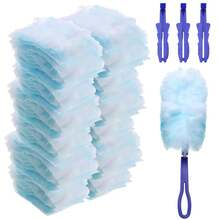 30pcs, Disposable Duster Refills, Electrostatic Duster Heads Replacement - Effortless Dust Removal For Electronics, Furniture, Blinds, And Ceiling Fans – (Handle Not Included) - Cleaning Supplies, Cleaning Accessories - Multicolor - View 5