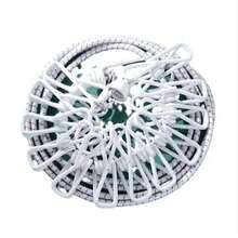 قطعة واحدة حبل غسيل قابل للسحب للسفر مع 12 مشبك، خط ملابس قابل للتعديل للرجال والنساء، ضروريات السفر والرحلات البحرية والإقامة في المدرسة الداخلية، مجفف ملابس مضاد للانزلاق، مناسب للغسيل في المنزل والحديقة والشرفة والتخييم والفنادق والشاطئ والعطلات المدرسية والسفر