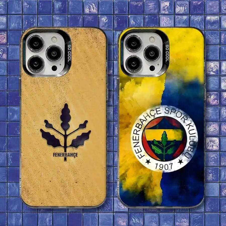 Funda de Teléfono Turquía F-FenerbahceS-E para 17,16,15,14,13,12,11,Pro,Max,Plus, Cubierta Mate a Prueba de Golpes - z7 - Ver 1