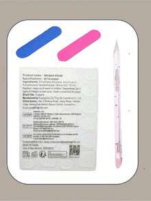 10 pezzi di unghie finte corte quadrate rosa metallizzate con effetto occhio di gatto, realizzate a mano, con 3 accessori per arte di unghie, colla per unghie e forniture per unghie, adatte per donne e ragazze per feste, viaggi, uso quotidiano e scuola