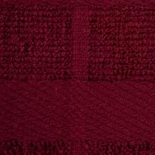 Basic Terry Solid Windowpane Dishcloth Set, 12x12, Red, 6 Piece, 2025 - Wine - View 3