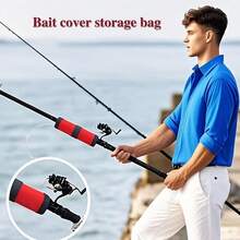 6pcs Bait Gloves Lure Wrap Lure Covers Fishing Bait Covers Easily See Lure Hook Covers Lure Guard To Keep Fishermen Fishing For Fishing Rod