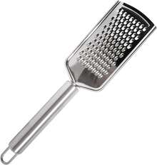 1PCS Stainless Steel Cheese Grater Lemon Zester With Handle For Vegetables Lemon Cheese Chocolate,26345188 - Multicolor - View 1