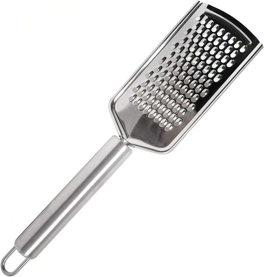 1PCS Stainless Steel Cheese Grater Lemon Zester With Handle For Vegetables Lemon Cheese Chocolate,26345188 - Multicolor - View 1