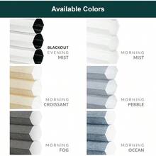 CHICOLOGY Cellular Shades Window Blinds Cordless Blinds For Windows Window Shades For Home Window Coverings Cellular Blinds Door Blinds Evening Mist 30" W X 48" H